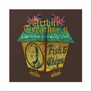 Arthur Treacher’s Fish & Chips 1969 Posters and Art